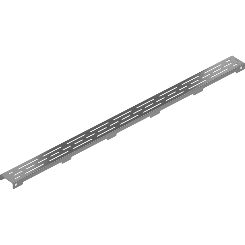 Mexen Flat M01 cover for linear drain 80 cm, brushed gun gray - 1E20080