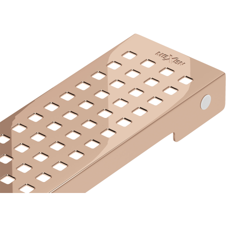Mexen Flat M08 maskownica do odpływu liniowego 50 cm, różowe złoto - 1625050