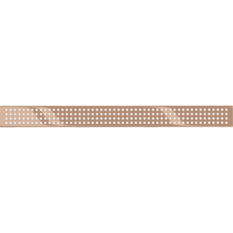 Mexen Flat M08 maskownica do odpływu liniowego 70 cm, różowe złoto - 1625070