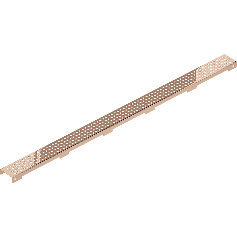 Mexen Flat M08 maskownica do odpływu liniowego 100 cm, różowe złoto - 1625100