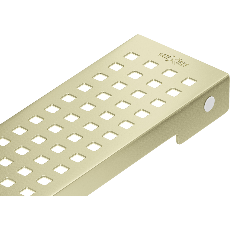 Mexen Flat M08 maskownica do odpływu liniowego 80 cm, złota szczotkowana - 1A25080