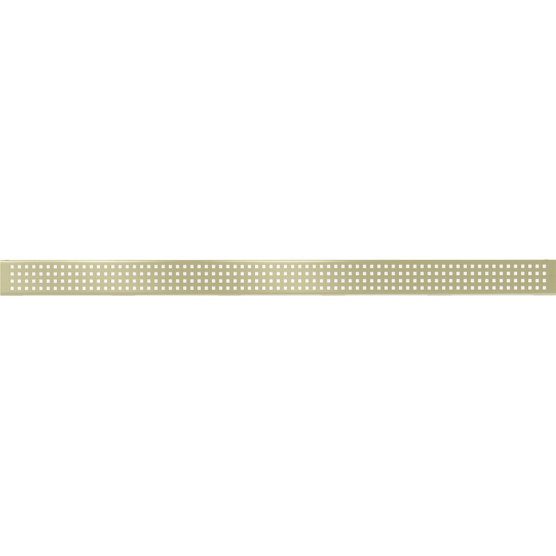 Mexen Flat M08 cache pour drainage linéaire 90 cm, or brossé - 1A25090