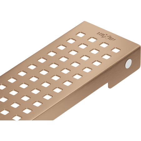 Mexen Flat M08 cover for linear drain 60 cm, brushed copper - 1C25060