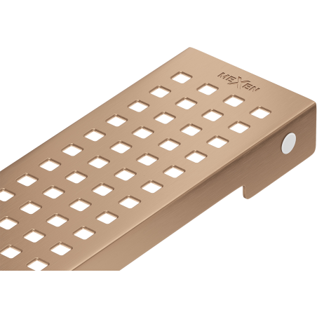 Mexen Flat M08 cover for linear drain 70 cm, brushed copper - 1C25070