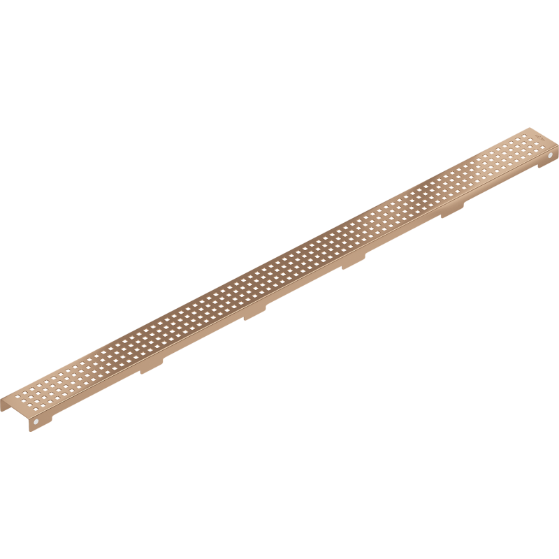 Mexen Flat M08 maskownica do odpływu liniowego 80 cm, miedź szczotkowana - 1C25080