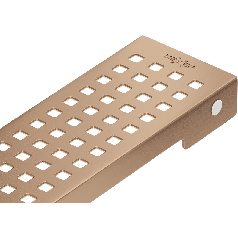 Mexen Flat M08 liini äravoolu kate 100 cm, harjatud vask - 1C25100