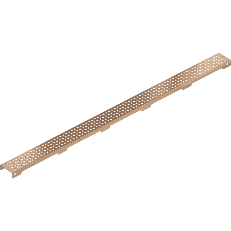 Mexen Flat M08 maskownica do odpływu liniowego 100 cm, miedź szczotkowana - 1C25100