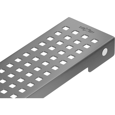Mexen Flat M08 maskownica do odpływu liniowego 70 cm, gun gray szczotkowany - 1E25070
