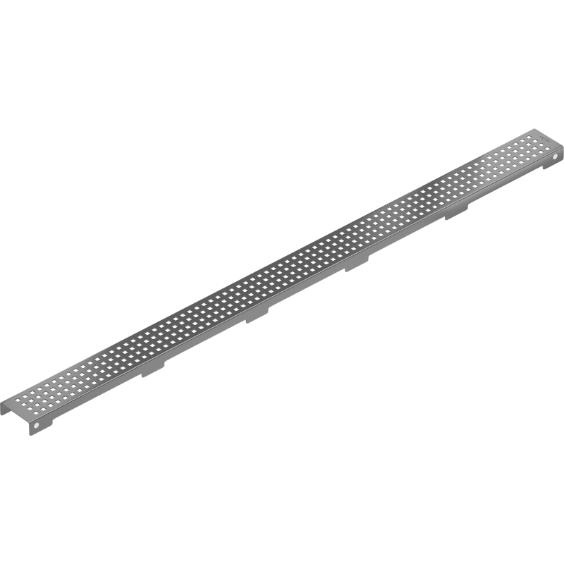 Mexen Flat M08 cover for linear drain 80 cm, gun gray brushed - 1E25080