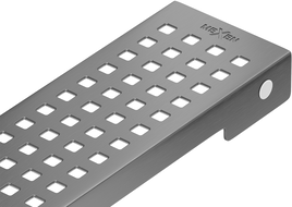 Mexen Flat M08 cover for linear drain 100 cm, brushed gun gray - 1E25100