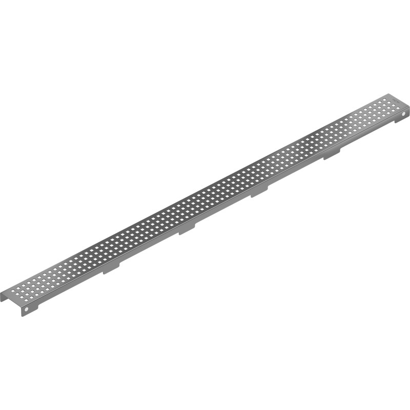 Mexen Flat M08 100 cm pikkuse lineaarse äravoolu kate, harjatud gun gray - 1E25100