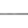 Mexen Flat M08 100 cm pikkuse lineaarse äravoolu kate, harjatud gun gray - 1E25100
