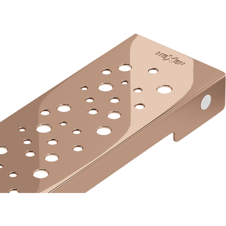 Mexen Flat M12 lineaarse äravoolu kate 50 cm, roosa kuld - 1621050