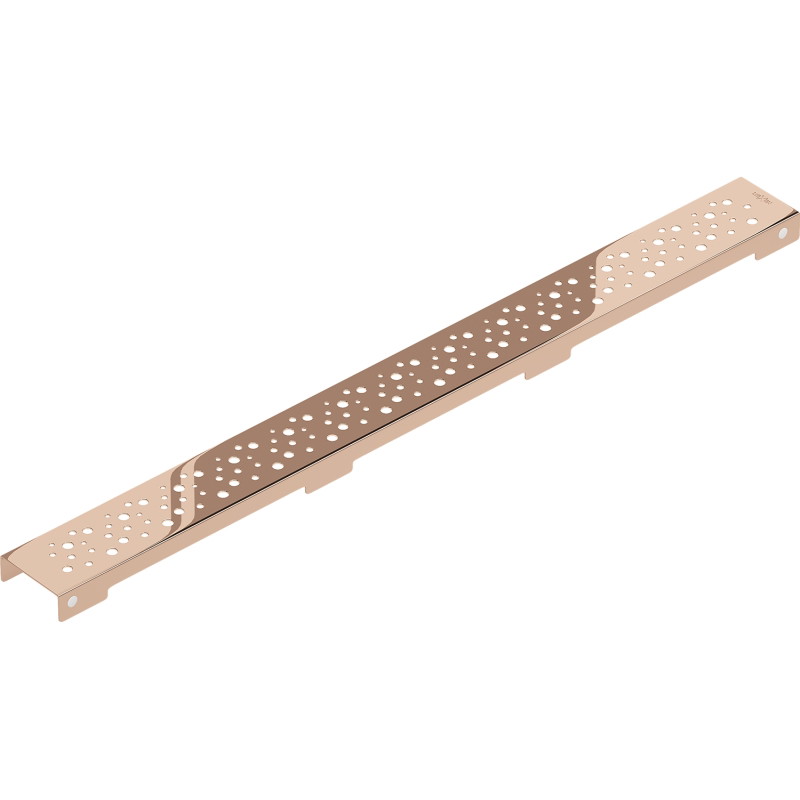 Mexen Flat M12 lineaarse äravoolu kate 50 cm, roosa kuld - 1621050