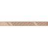 Mexen Flat M12 lineaarse äravoolu kate 50 cm, roosa kuld - 1621050