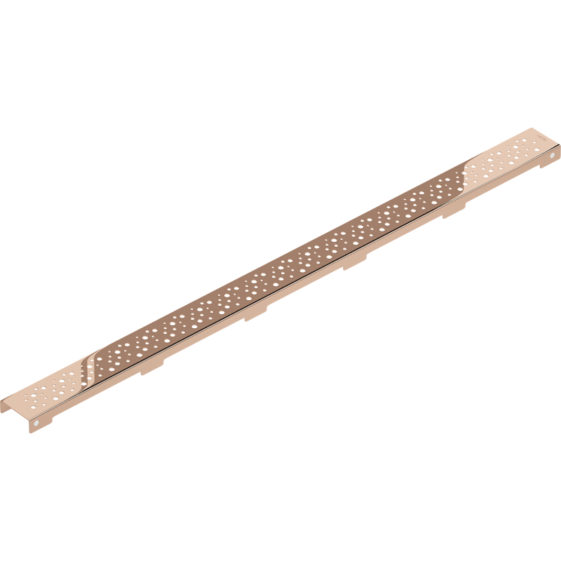 Mexen Flat M12 cover for linear drain 80 cm, rose gold - 1621080