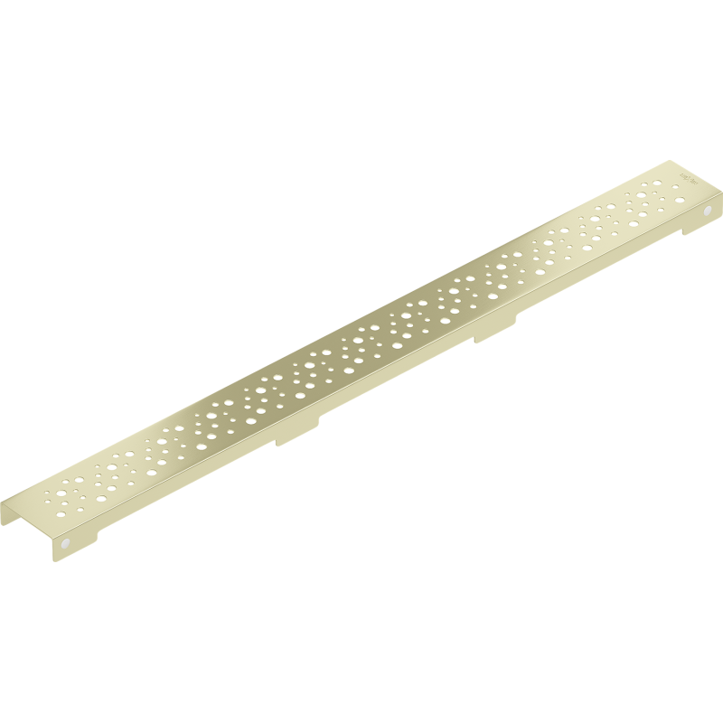 Mexen Flat M12 maskownica do odpływu liniowego 50 cm, złota szczotkowana - 1A21050