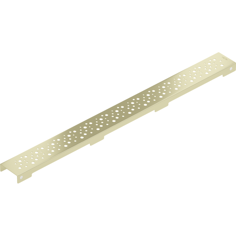 Mexen Flat M12 maskownica do odpływu liniowego 60 cm. złota szczotkowana - 1A21060