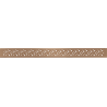 Mexen Flat M12 Abdeckung für linearen Ablauf 50 cm, gebürstetes Kupfer - 1C21050