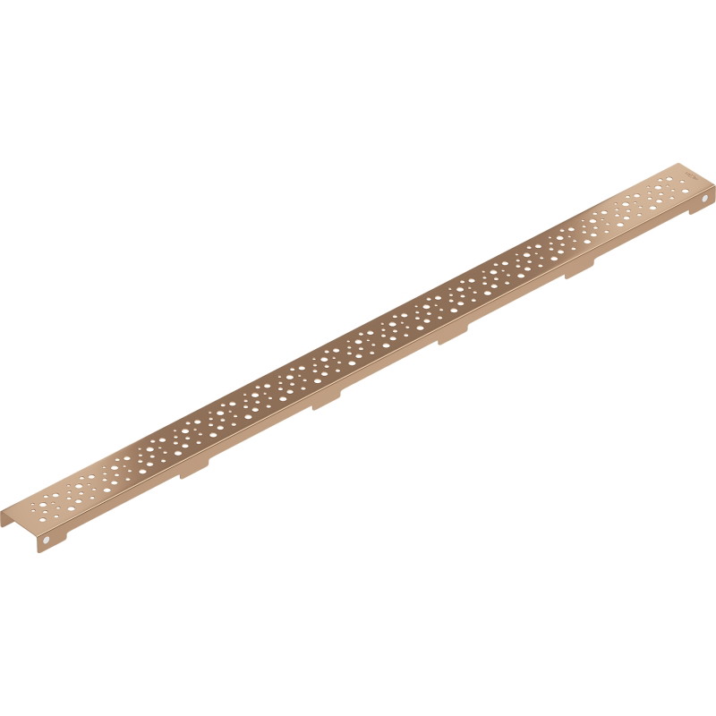 Mexen Flat Masque M12 pour écoulement linéaire 90 cm, cuivre brossé - 1C21090