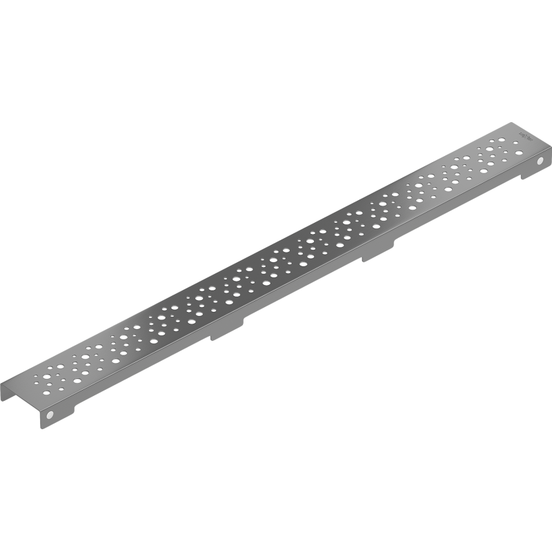 Mexen Flat M12 maskownica do odpływu liniowego 50 cm, gun gray szczotkowany - 1E21050