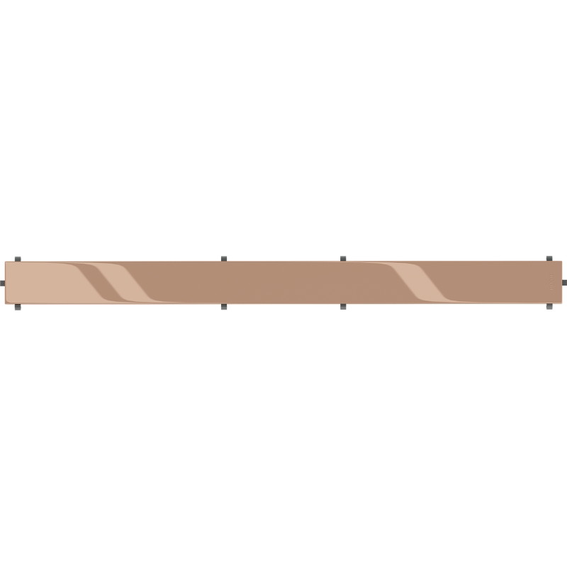 Mexen Flat M13 Abdeckung 2in1 für Linienabfluss 50 cm, Roségold - 1619050