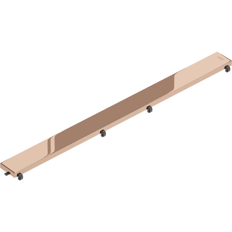 Mexen Flat M13 Abdeckung 2-in-1 für Linienentwässerung 60 cm, Roségold - 1619060