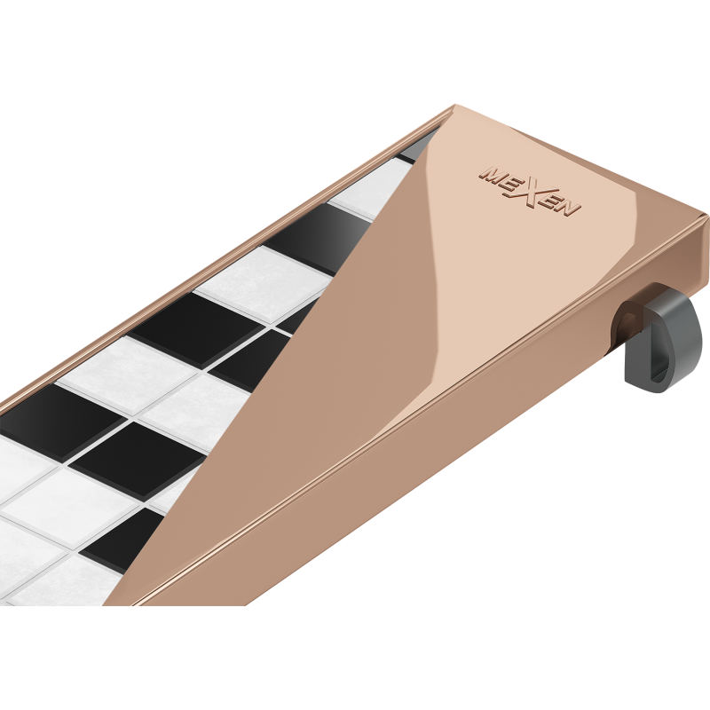 Mexen Flat M13 maskēšanas plāksne 2v1 lineārai notekai 80 cm, rozā zelts - 1619080
