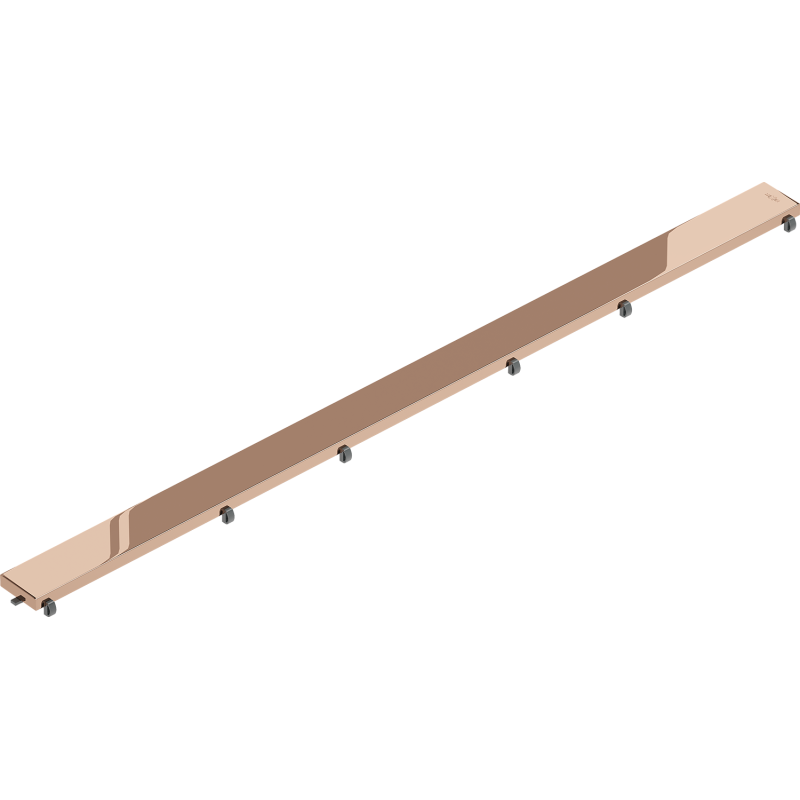 Mexen Flat M13 maskownica 2w1 do odpływu liniowego 90 cm, różowe złoto - 1619090