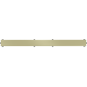 Mexen Flat M13 maskownica 2w1 do odpływu liniowego 50 cm, złota szczotkowana - 1A19050