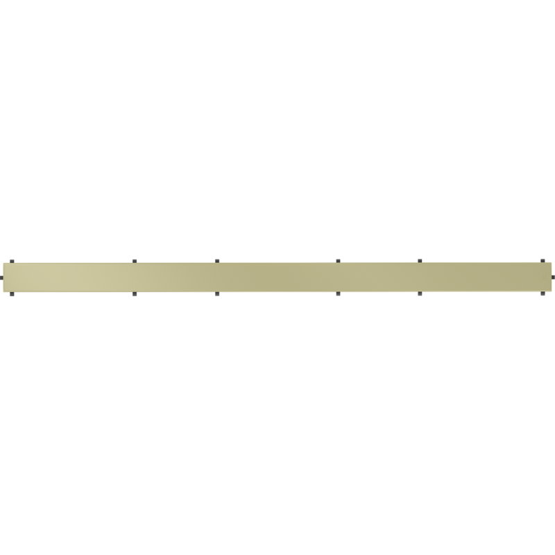 Mexen Flat M13 maskownica 2w1 do odpływu liniowego 80 cm, złota szczotkowana - 1A19080