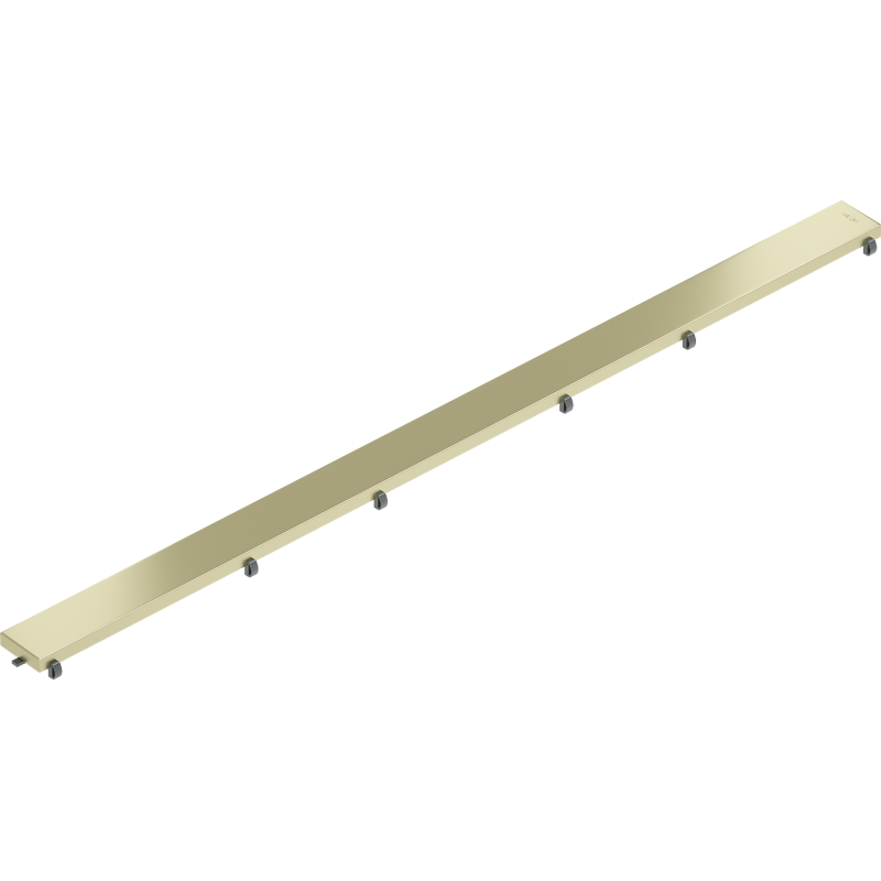 Mexen Flat M13 Cover 2-in-1 for Linear Drain 90 cm, Brushed Gold - 1A19090