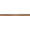 Mexen Flat M13 maskownica 2w1 do odpływu liniowego 70 cm, miedź szczotkowana - 1C19070