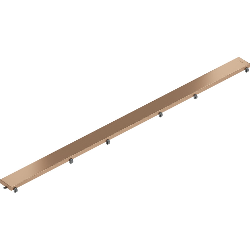 Mexen Flat Masque M13 2 en 1 pour drain linéaire 80 cm, cuivre brossé - 1C19080