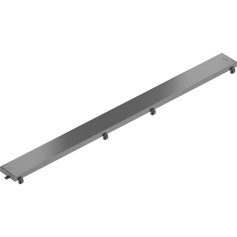 Mexen M13 Cache-plat 2-en-1 pour drain linéaire 70 cm, gris canon brossé - 1E19070