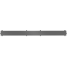 Mexen M13 Platte afdekplaat 2-in-1 voor lijngoot 70 cm, geborsteld geweergrijs - 1E19070