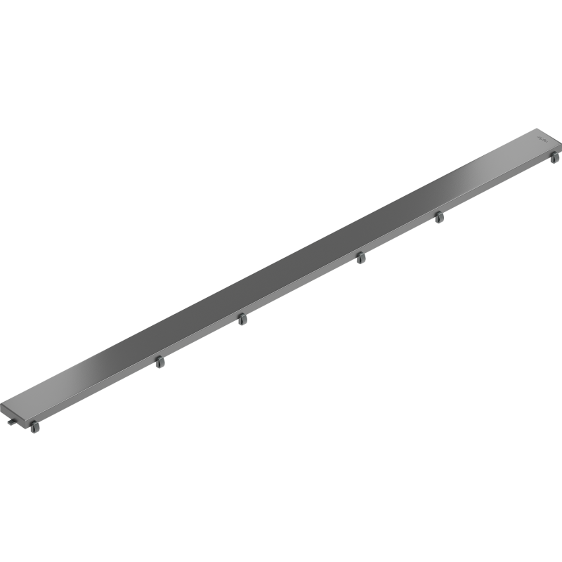 Mexen Flat M13 2-in-1 Cover for Linear Drain 100 cm, Brushed Gun Gray - 1E19100