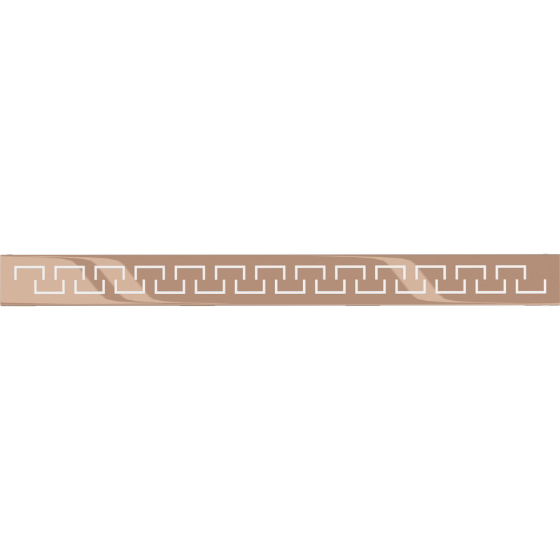 Mexen Flat M15 lineaarse äravoolu kate 60 cm, roosa kuld - 1624060