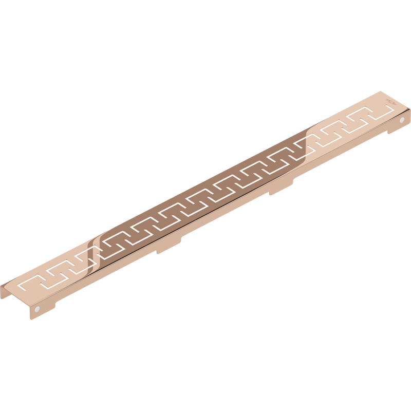 Mexen Flat M15 maskownica do odpływu liniowego 70 cm, różowe złoto - 1624070