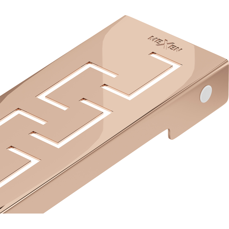 Mexen Flat M15 cover for linear drain 90 cm, rose gold - 1624090