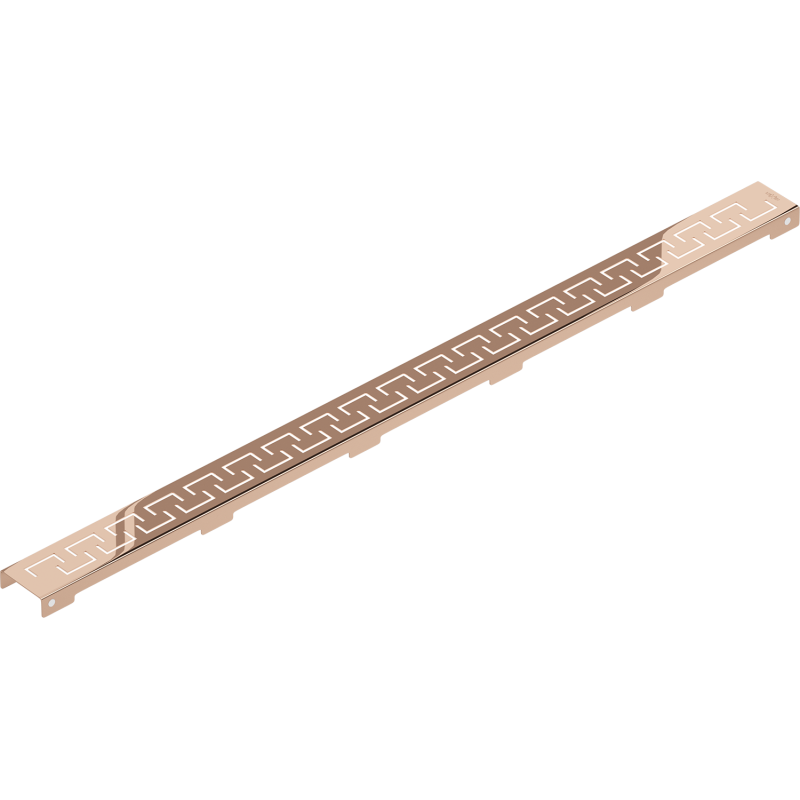 Mexen Flat M15 maskownica do odpływu liniowego 90 cm, różowe złoto - 1624090
