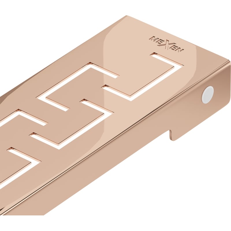 Mexen Flat M15 Cover for Linear Drain 100 cm, Rose Gold - 1624100