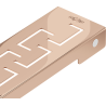 Mexen Flat M15 Cover for Linear Drain 100 cm, Rose Gold - 1624100