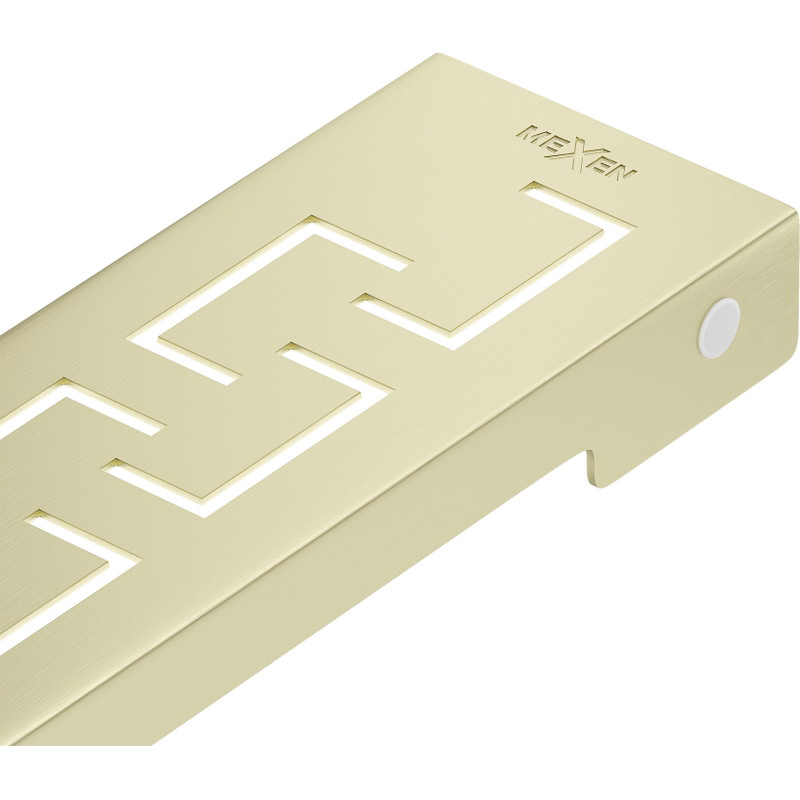 Mexen Flat M15 cache pour caniveau de douche 60 cm, or brossé - 1A24060