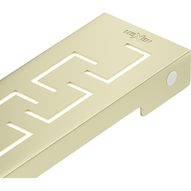 Mexen Flat M15 Abdeckung für Linienentwässerung 70 cm, gebürstetes Gold - 1A24070