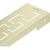 Mexen Flat M15 maskownica do odpływu liniowego 80 cm, złota szczotkowana - 1A24080