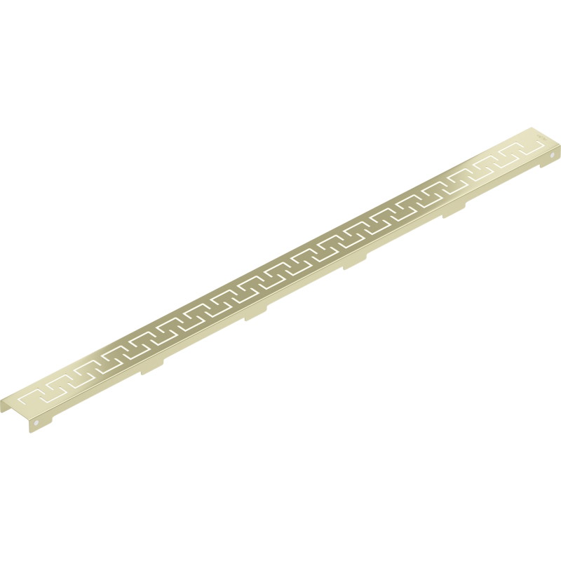 Mexen Flat M15 afdekking voor douchegoot 80 cm, geborsteld goud - 1A24080