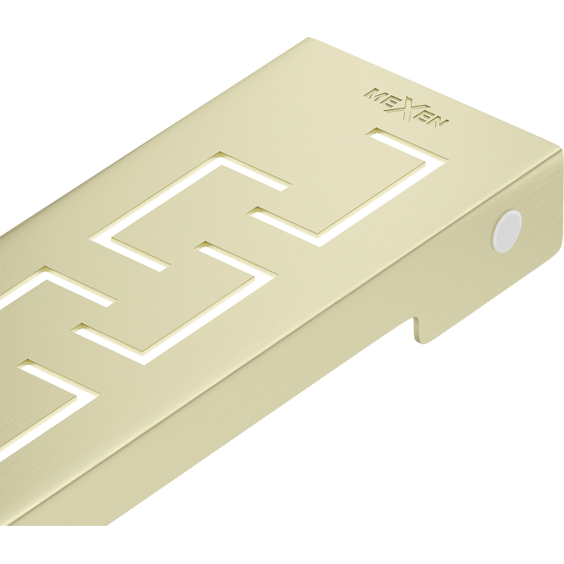 Mexen Flat M15 afdekking voor lijnafvoer 90 cm, goud geborsteld - 1A24090