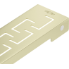 Mexen Flat M15 maskownica do odpływu liniowego 100 cm, złota szczotkowana - 1A24100
