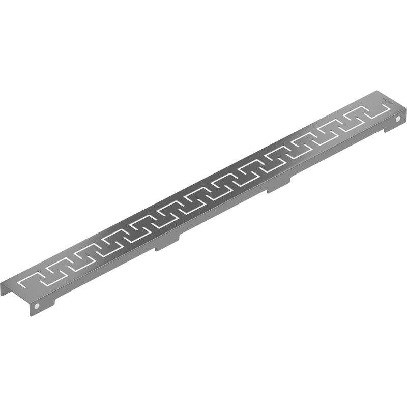 Mexen Flat M15 maskownica do odpływu liniowego 50 cm, gun gray szczotkowany - 1E24050